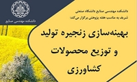میزگردی با عنوان «مدیریت تولید محصولات کشاورزی در کشور»  به مناسبت هفته پژوهش