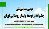 دومین همایش ملی چشم انداز توسعه پایدار روستایی ایران