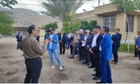بازدید پروفسور لی وهیات همراه از ایستگاه تحقیقات انجیر استهبان