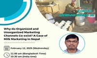 وبینار علمی مجازی تحت عنوان «چرا کانالهای بازاریابی سازمانیافته و غیر سازمانیافته همزمان وجود دارند؟ مطالعه موردی بازاریابی شیر در نپال»